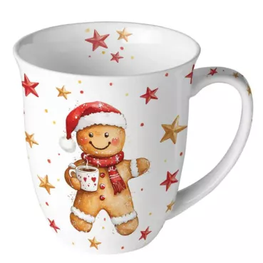 Ambiente Mug Tasse 0,4 l Cocoa and Cookie