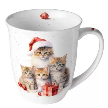 Ambiente Mug Tasse 0,4 l Meaowy Christmas