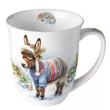 Ambiente Mug Tasse 0,4 l Wooly Donkey