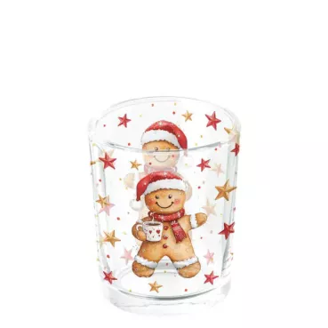 Ambiente Tea Light Holder Cocoa and Cookie