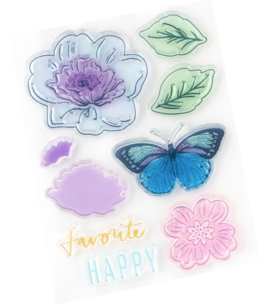 Preview: American Crafts Dreamer Acrylic Stamps