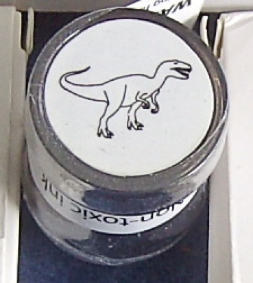 Doppelseitiger Stempel Allosaurus