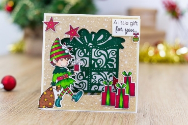 Preview: Crafter's Companion Annabel Spenceley Stamps Oh What Fun