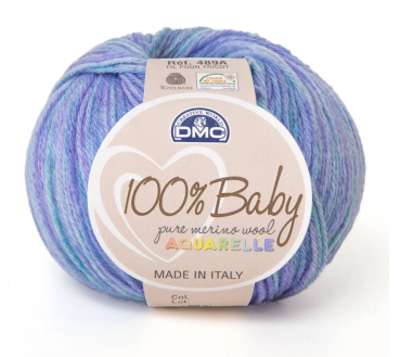DMC 100 % Baby Aquarelle Farbe 1370