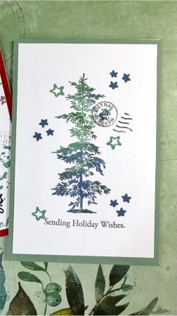 Preview: Arden Creative Studio Maker Series 4 x 8 Inch Clear Stamp Winter Etchings