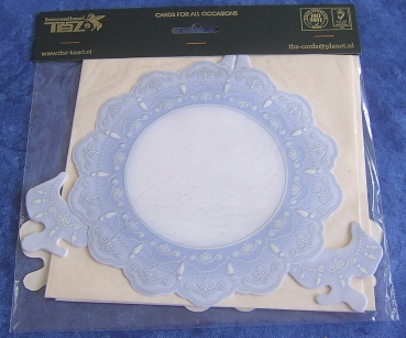 Preview: Set aus 2 Aufstellerkarten 16,5 x 16,5 cm