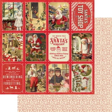 Preview: Authentique A Magical Christmas 12 x 12 Inch Paper Pad