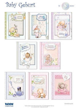 Reddy Cards Babykarten zur Geburt