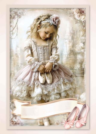 Reddy Cards Bastelset für 12 Karten Ballerinas