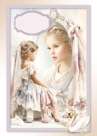 Reddy Cards Bastelset für 12 Karten Ballerinas