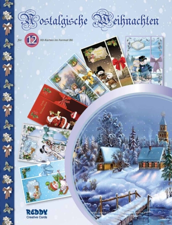 Reddy Cards Bastelmappe Nostalgische Weihnachten