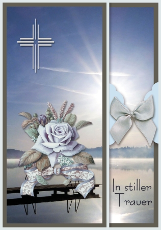 Reddy Cards Bastelmappe Kondolenzkarten Mix