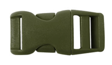 Bea Lena Steckverschluss 2,2 x 4,6 cm khaki