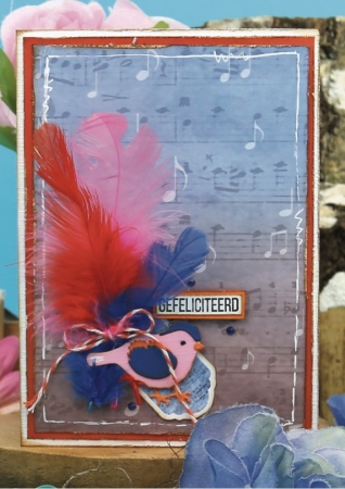 Preview: Berries Beauties Dies Stanzschablone Happy Blue Birds Happy Birds