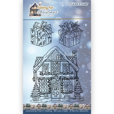 Berries Beauties Clear Stamps Falling for Christmas House