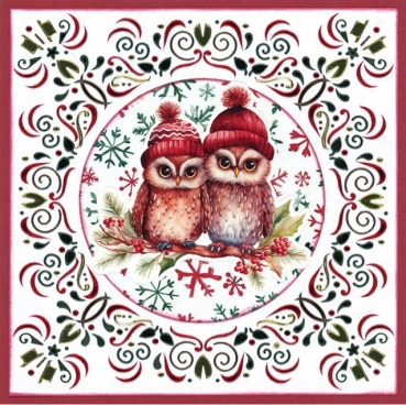 Berries Beauties 3D Cutting Sheet A Very Furry Christmas