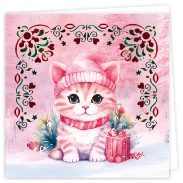 Preview: Berries Beauties Dot and Do Cards 27 Pink Christmas