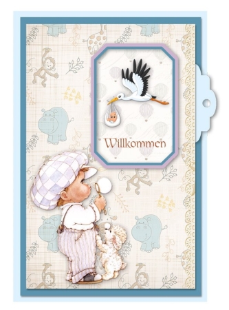 Preview: Reddy Cards Bewegliche Karten zur Geburt