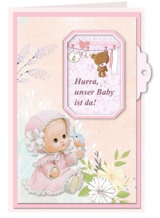 Preview: Reddy Cards Bewegliche Karten zur Geburt