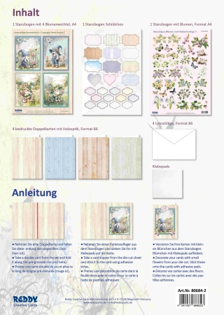 Preview: Reddy Cards Bastelset Blumenwichtel 2