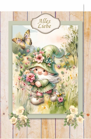 Reddy Cards Bastelset Blumenwichtel 2