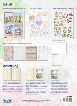 Preview: Reddy Cards Bastelset Blumenwichtel 3