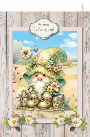 Preview: Reddy Cards Bastelset Blumenwichtel 3
