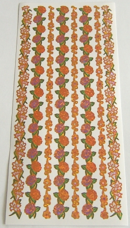 Bordüren Blumen