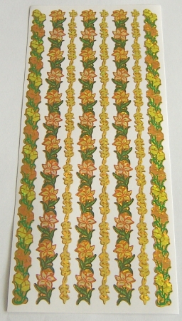 Bordüren Blumen