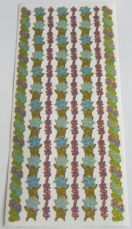 Bordüren Blumen