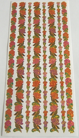 Bordüren Blumen