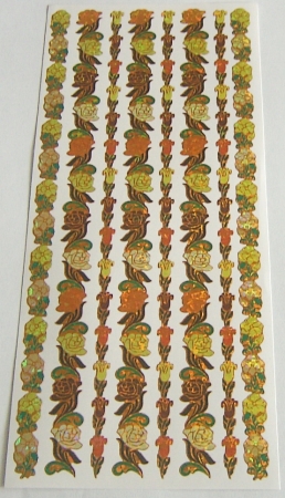 Bordüren Blumen