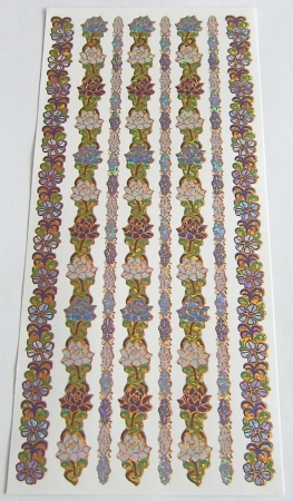 Bordüren Blumen