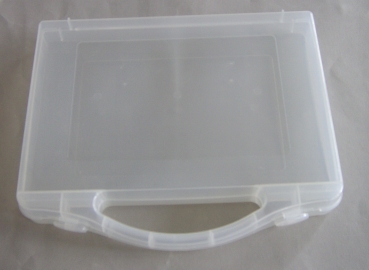 Aufbewahrungsbox transparent ca. 15 x 22 cm