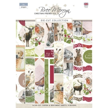 Bree Merryn Christmas Friends Vol 2 Die-Cut Collection