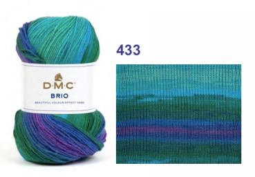 DMC Brio 100 Gramm Farbe 433