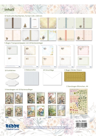 Preview: Reddy Cards Buchkarten Osterhäschen