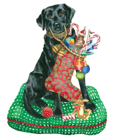 Caspari Adventskalender Christmas Lab