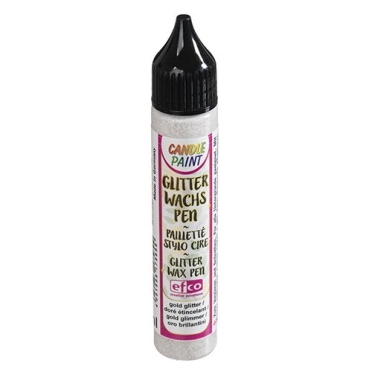 Candle Paint gold Glitter