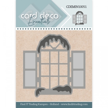 Precious Marieke Card Deco Essentials Mini Dies 51 Winter Window