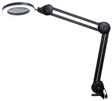 Preview: Mini Chameleon LED Lupenleuchte mit USB Anschluss Schwarz