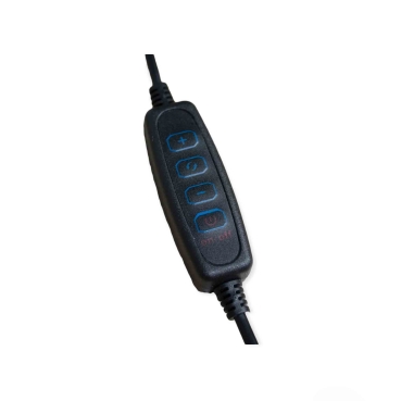 Preview: Mini Chameleon LED Lupenleuchte mit USB Anschluss Schwarz