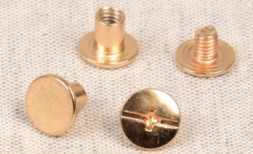 Chicago Schrauben 10 x 6 mm gold