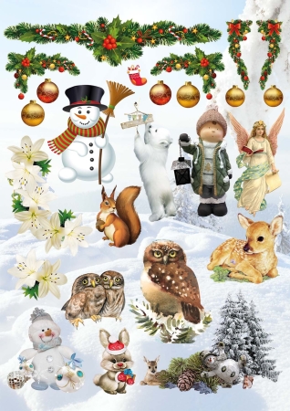 Reddy Cards Stanzbogen Weihnachten