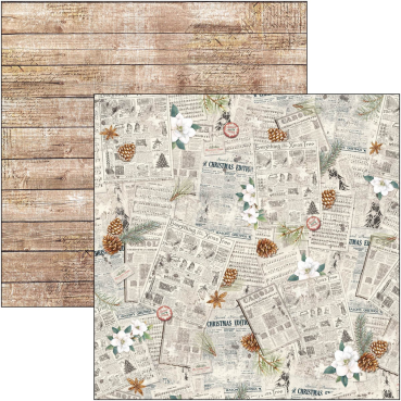 Ciao Bella Paper Pad 8 x 8 Inch Christmas Vibes