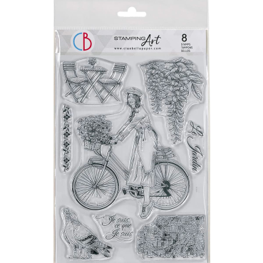 Ciao Bella Clear Stamp Set Je suis ce que je suis