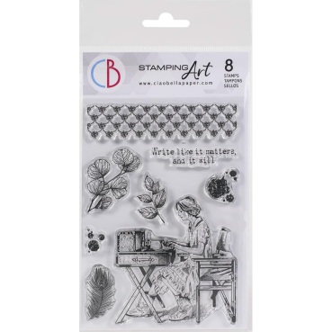 Ciao Bella Stamp Set Stempelset Write like it Matters