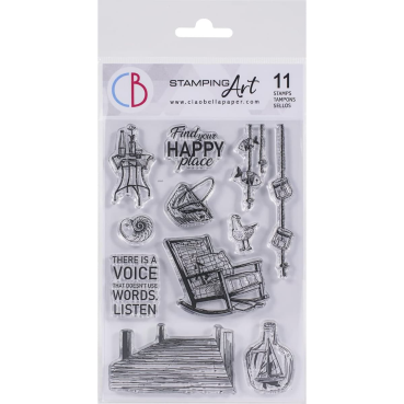 Ciao Bella Stamp Set Stempelset Find Your Happy Place
