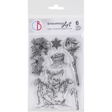 Ciao Bella Stamp Set Stempelset Winter Lights