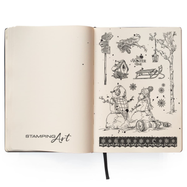 Preview: Ciao Bella Stamp Set Stempelset Winter Time